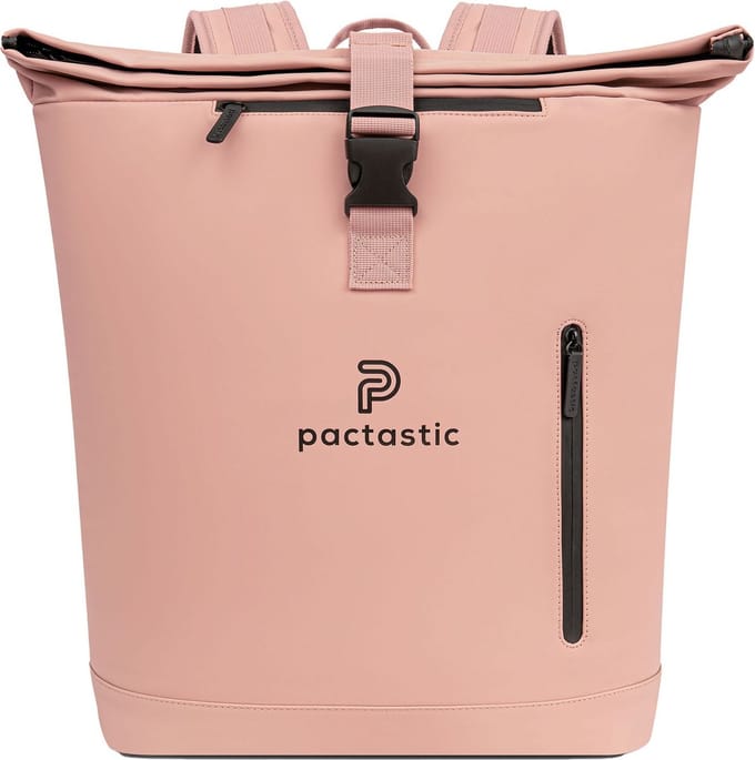 Pactastic Daypack Rugzak met laptopvak Urban Collection Rolltop Backpack 45 cm 24L Rose Roze