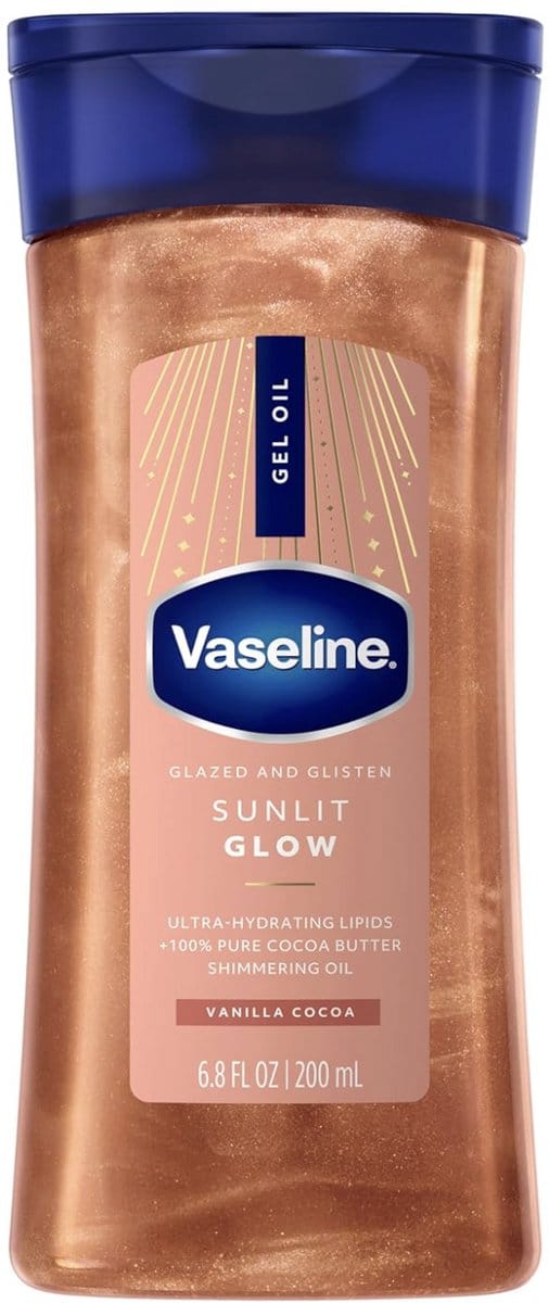 Vaseline Sunlit Glow Shimmer Body Oil – Vanilla Cocoa 200ml
