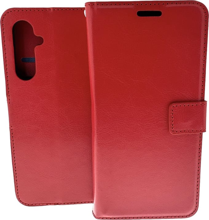Portemonnee Book Case Hoesje Geschikt voor: OnePlus CE - Rood