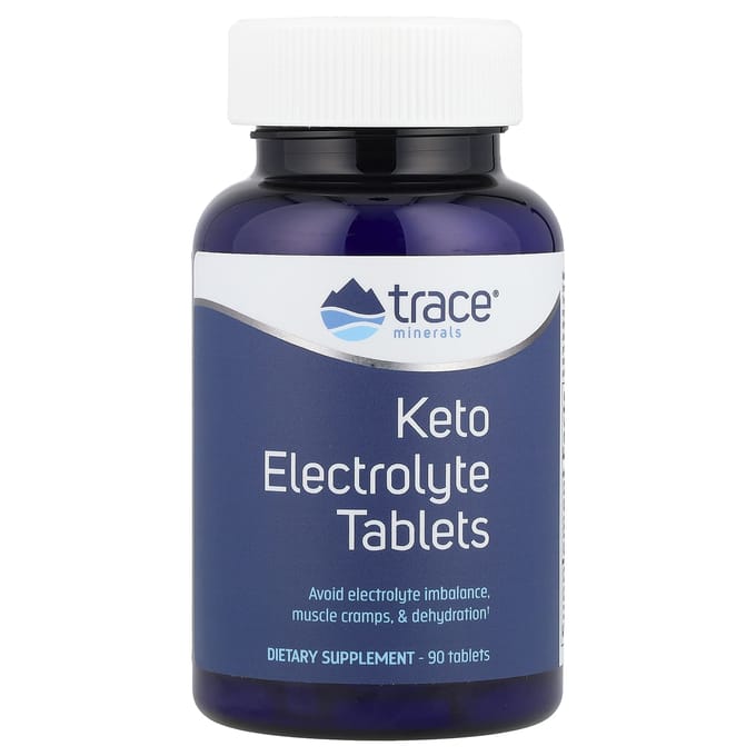 Trace, Comprimés d'Électrolytes Céto, 90 Comprimés