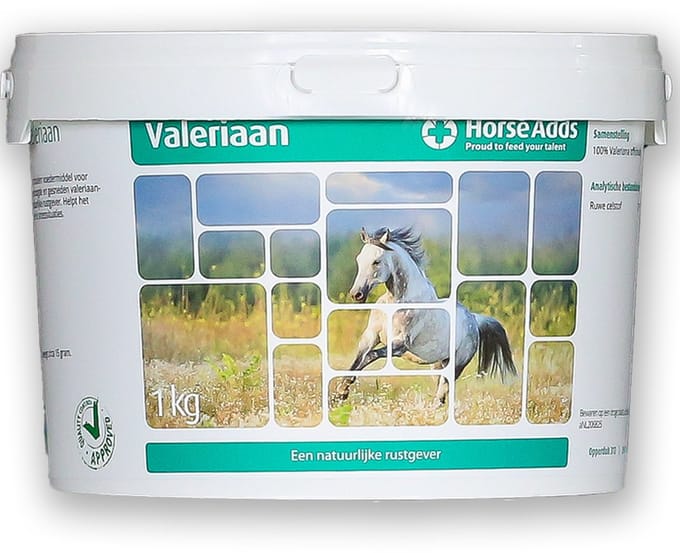 Valeriaan 1 kg - Horse Adds Paardensupplementen