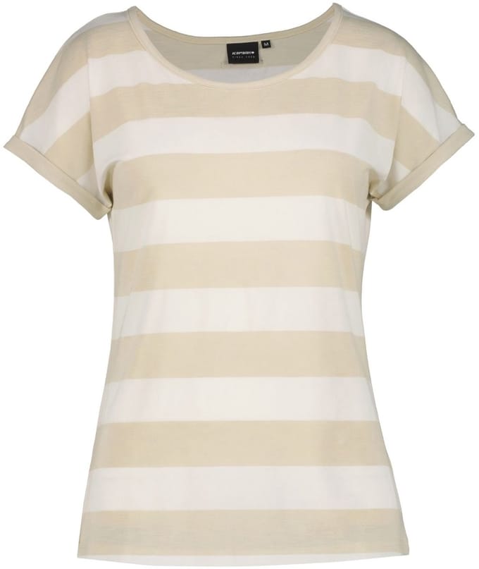 Ice Peak Aleda Casual T-shirt dames Beige S/36