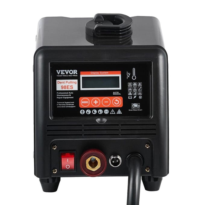 Kit de réparation de bosses pour soudeuse à goujons 3KW Soudeuse par points Machine tire-bosse 9 Modes