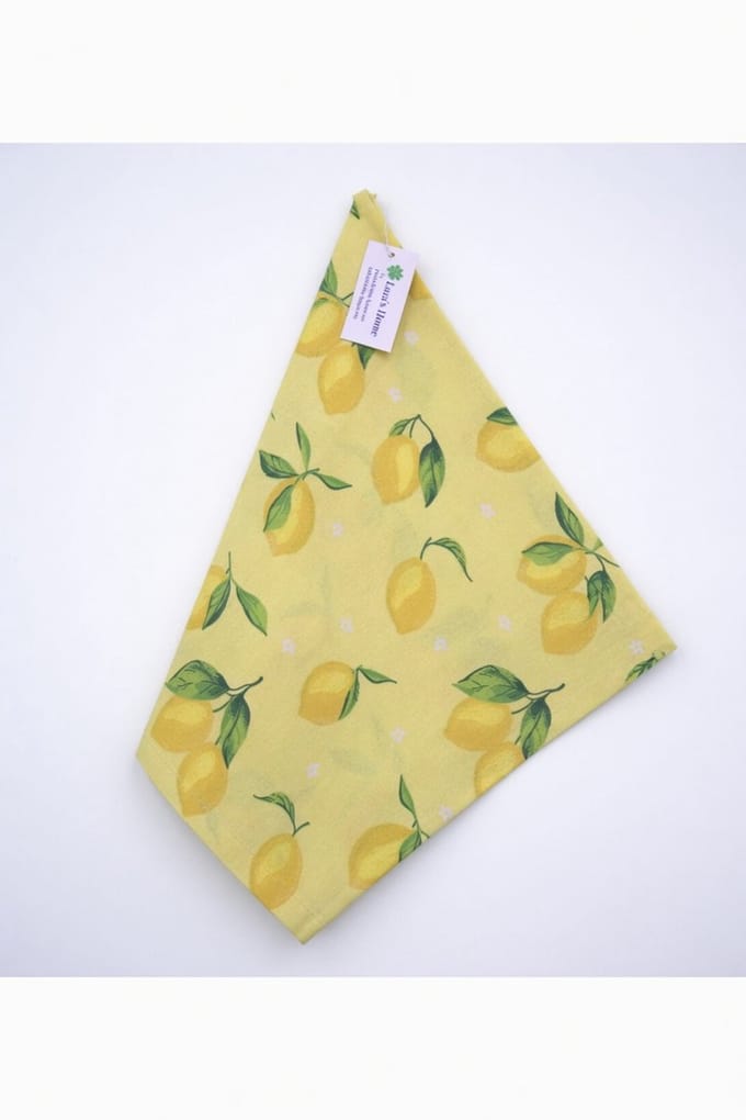 Keukendoek - Set van 2 - Lemon - Citroen - Keukenset - Theedoek -Keukentextiel - Moederdag