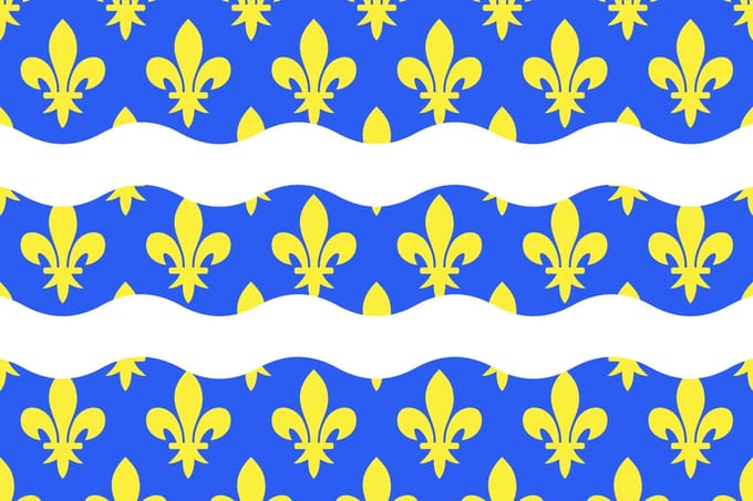 Vlag Seine-et-Marne 100x150cm