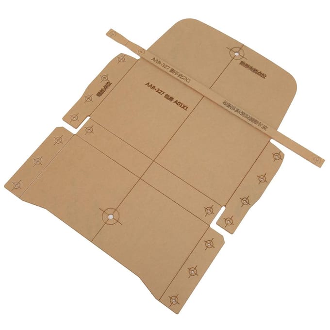Acryl Handtas Portemonnee Sjabloon Stencil DIY Handgemaakte Lederen Ambachten Mal brown