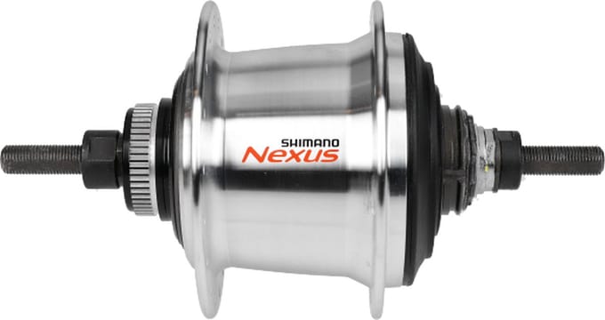 Versnellingsnaaf Shimano Nexus 7 SG-C3001 - schijfrem - 36 gaats - zilver