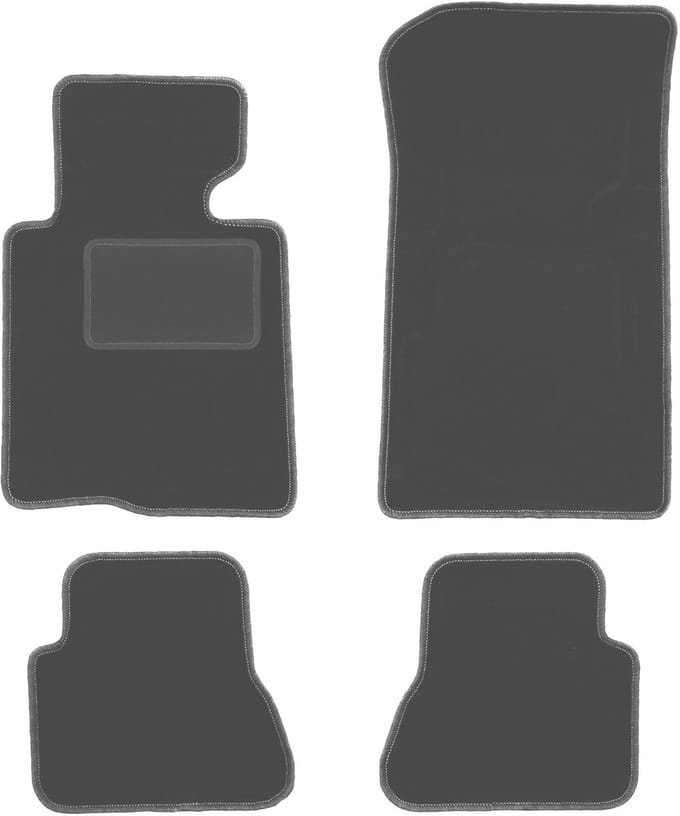 Grafiet automatten voor: BMW 3 E46 cabriolet (2000-2007)
