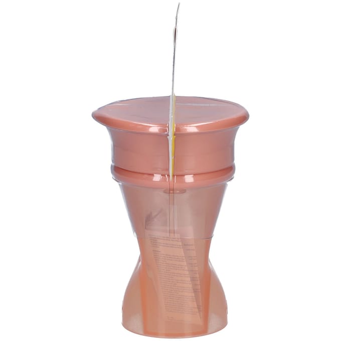 Difrax 360°beker Drinkbeker - 250 ml - 9+ Maanden - Oranje - 1 stuk