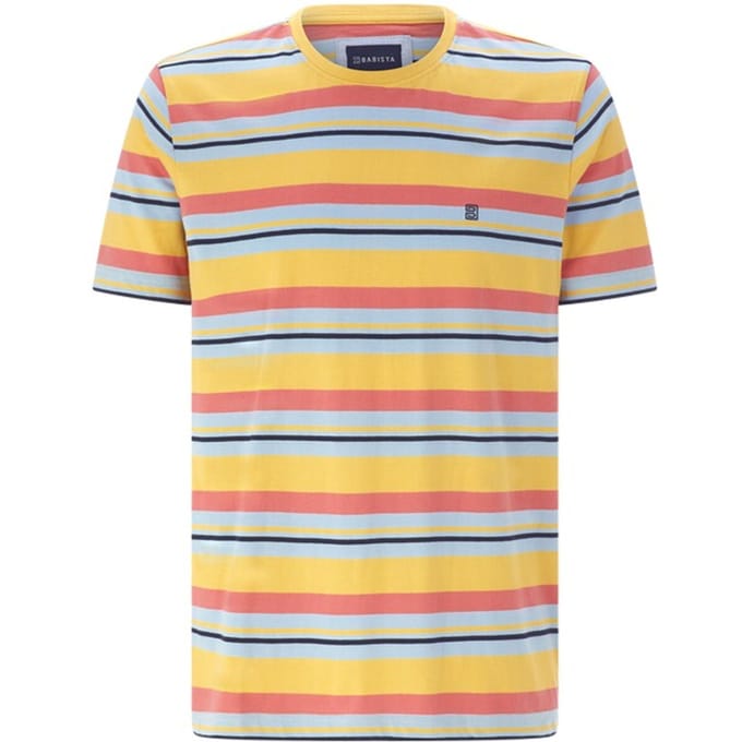 Babista herren T-Shirt - 52/54 - geel - Plus Size