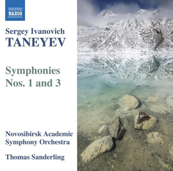 Novosibirsk Academic Symphony Orchestra, Thomas Sanderling - Taneyev: Symphonies Nos. 1 & 3 (CD)