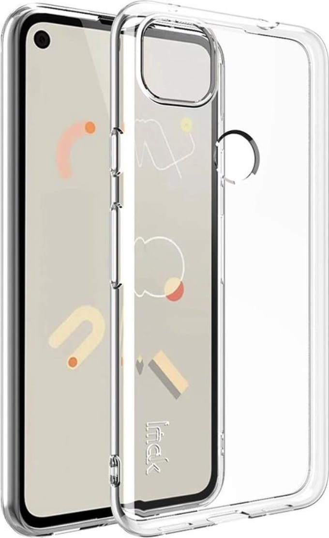 IMAK UX-5 Series Google Pixel 4A Hoesje Flexibel Dun TPU Transparant