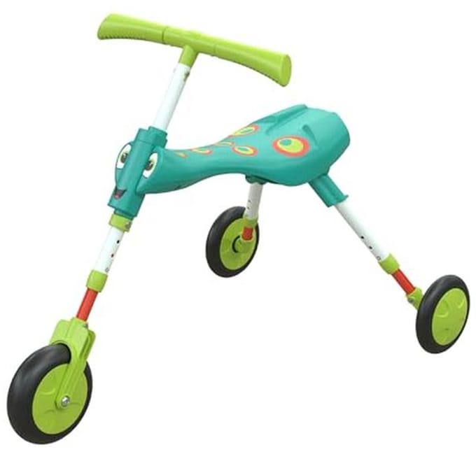 Driewieler voor kinderen - Loopfiets - Balans ontwikkelen - Groeit mee - XL-wielen - Meerkleurig