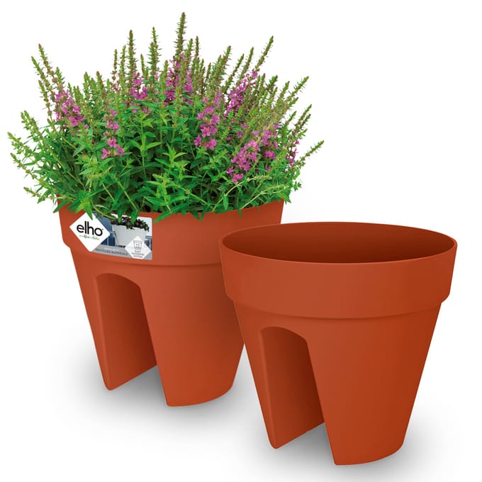 Gardebruk Bloempot Set van 2 – Licht Buiten Rond 29x26cm - Terracotta