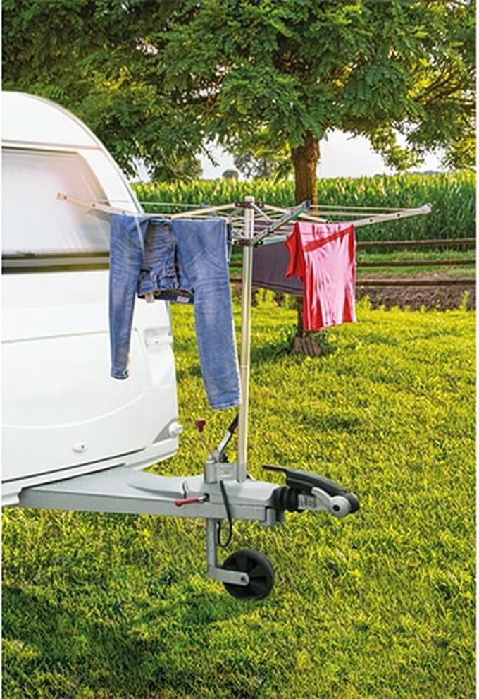 Caravan beugel voor schotel