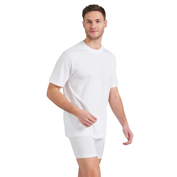 Schiesser American 2P Ronde hals Heren Ondershirt - Maat M