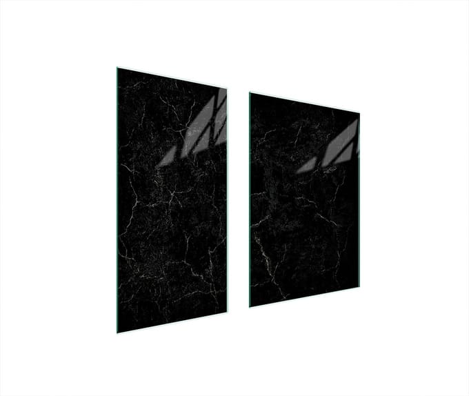 TMK ArtDeko - Snijplank - Glas - 75x52 cm - Marmerpatroon