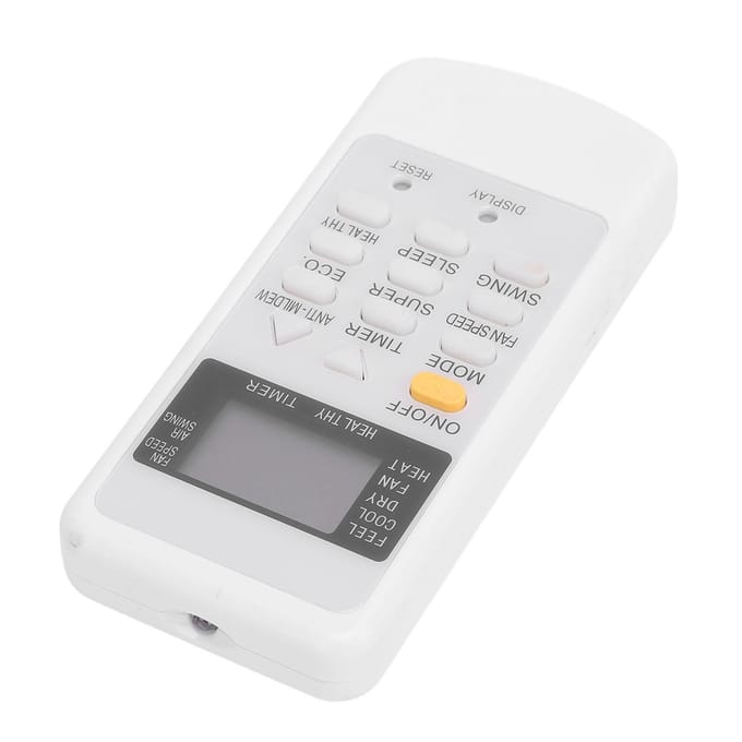 Airconditioner Afstandsbediening Vervanging AC Controller GYKQ-27 Slijtvast ABS white