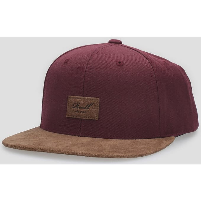 REELL Suede Cap rood