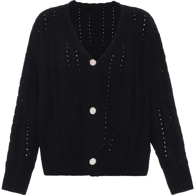 Faina Vest Dames zwart
