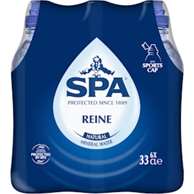 Reine koolzuurvrij mineraalwater