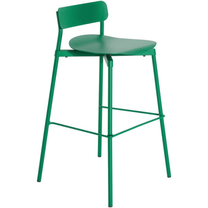 Petite Friture Fromme Barkruk - mintgroen - Zithoogte 75 cm