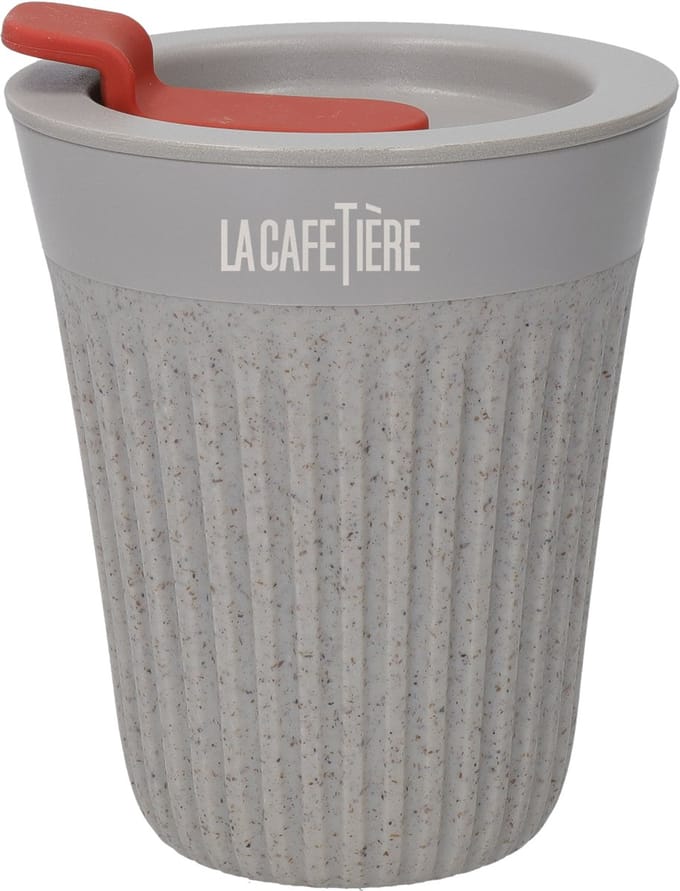 La Cafetière - Herbruikbare Koffiebeker - Bioplastic met Koffiedik - 225ml