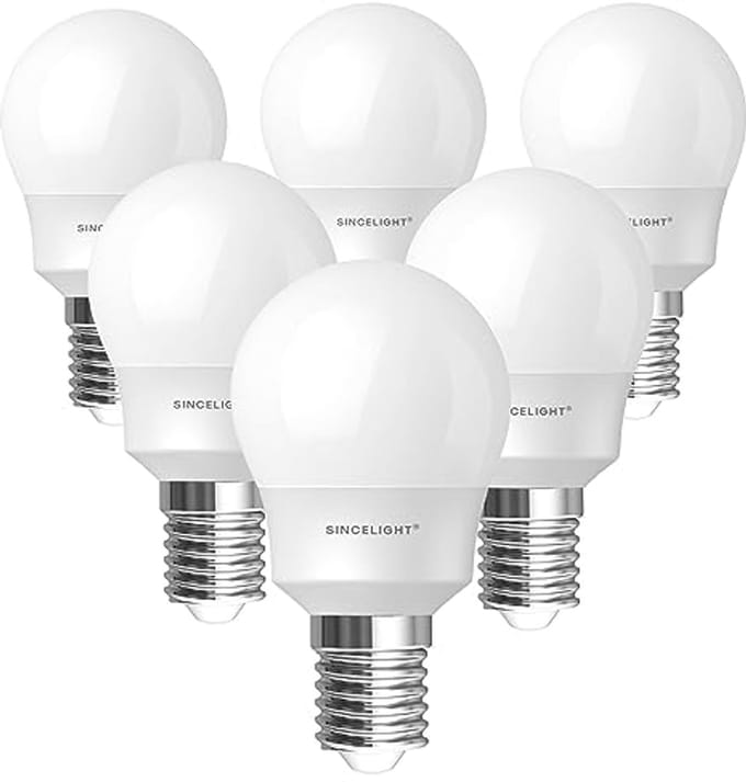 E14 LED Lamp 5W Warm Wit 2700K met Melkachtige Diffuser - 500 Lumen - Niet-Dimbaar