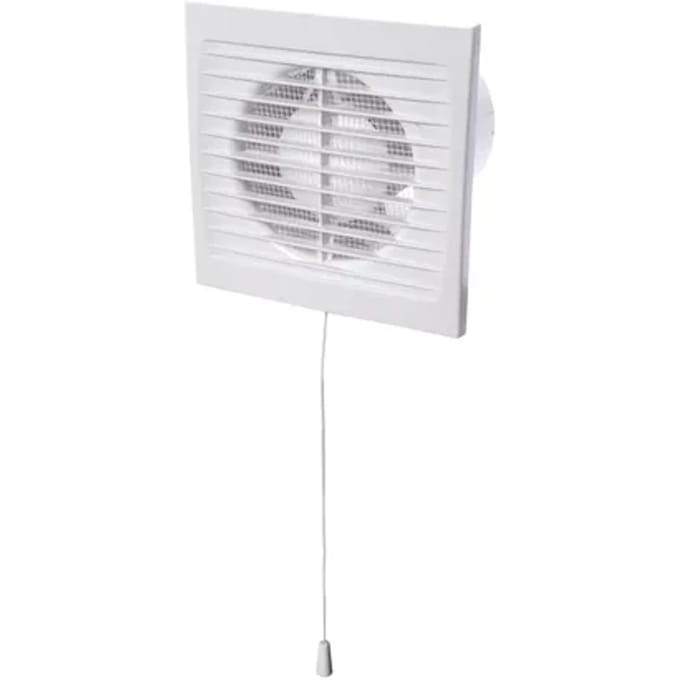 Sencys Badkamerventilator Basic Ø125mm Trekkoord Ce