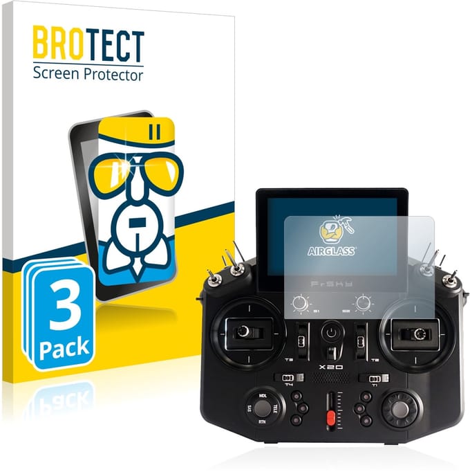 Screenprotector 3 Stuks voor FrSky Tandem X20 Beschermglas transparant