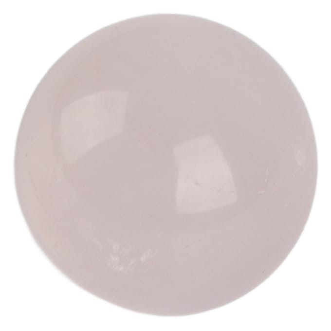 1 pièce Sphère en Pierre Naturelle Quartz Rose Rose Cristal Guérison white