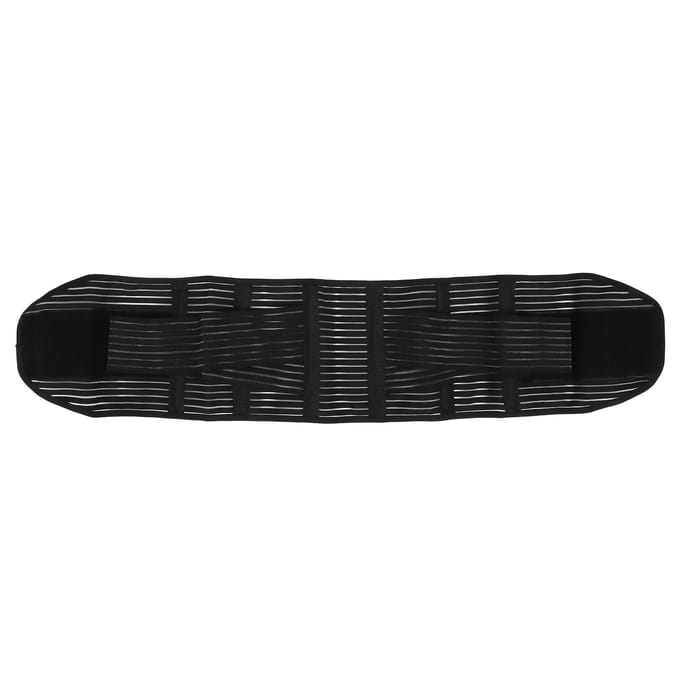 Ademende Taille Lendel Onderrug Brace Pijnverlichting Spanning Verstelbare Rugsteun Riem M black