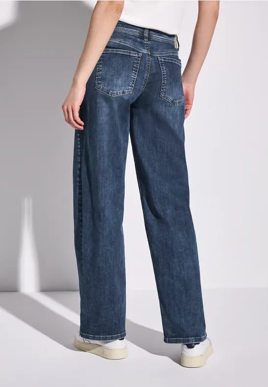 Jeans met wijde pijpen