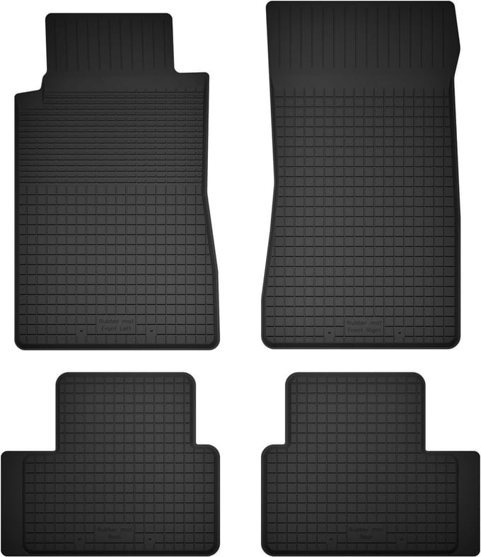 Wielganizator BasicProtect Serie - Rubber Automatten - Infiniti Q30 - 2015-2019 - Antislip