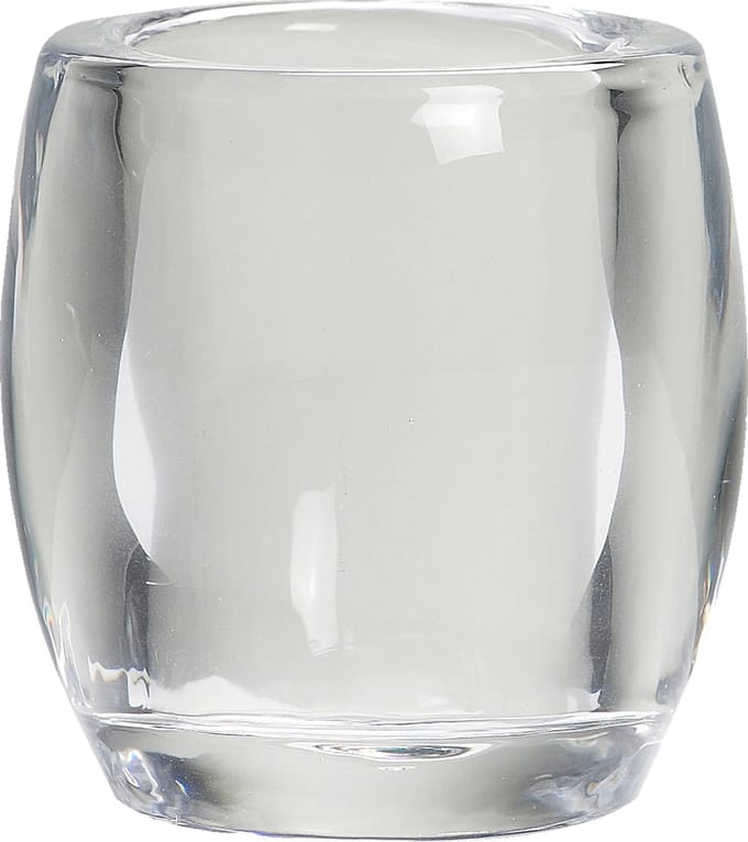 Bolsius Waxinelichtjeshouder Houder voor theelicht 77/72 Transparant (per 6 stuks)