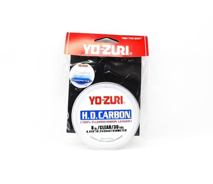 Yo Zuri Duel H.D Carbon Fluorocarbon 30 yds 8 lb R885-CL (0856) schoon