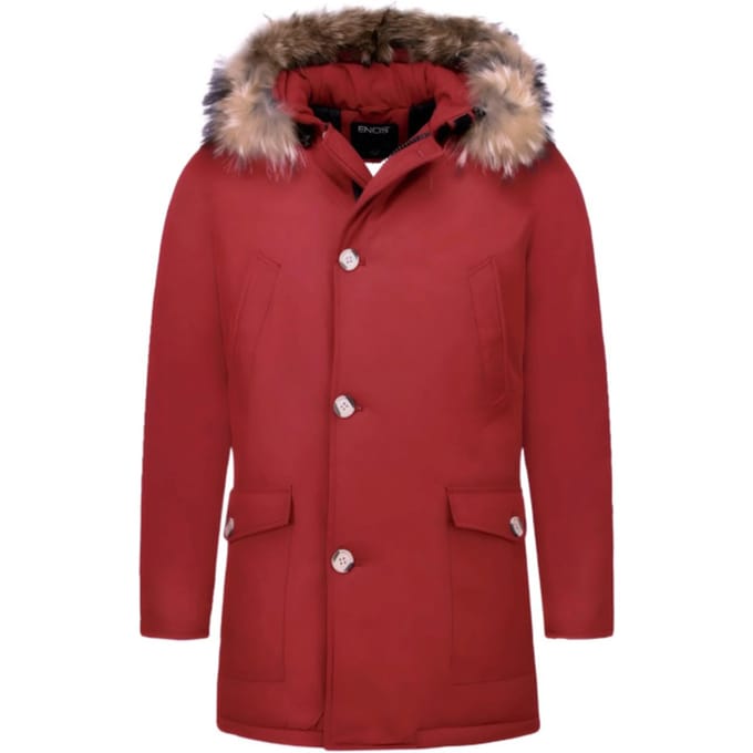 Enos Parka jas met bontkraag
