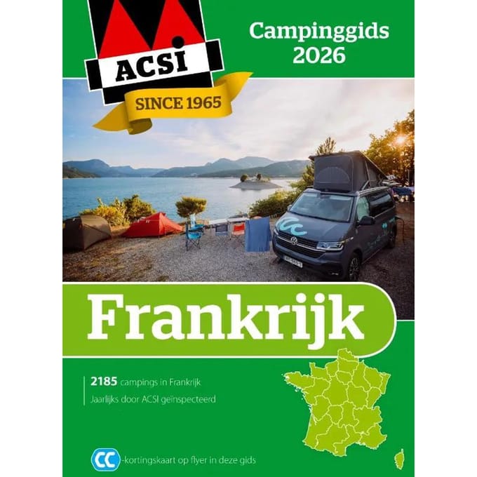 Acsi Campinggids Frankrijk 2026 - Acsi Campinggids - ACSI