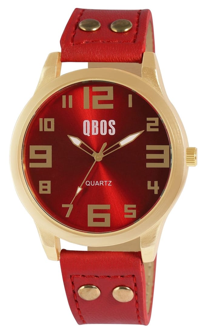 QBOS QBOS Unisex horloge Mineralglas