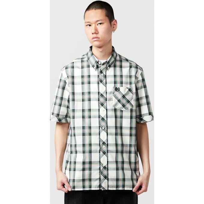 Fred Perry Tartan Short Sleeve Shirt