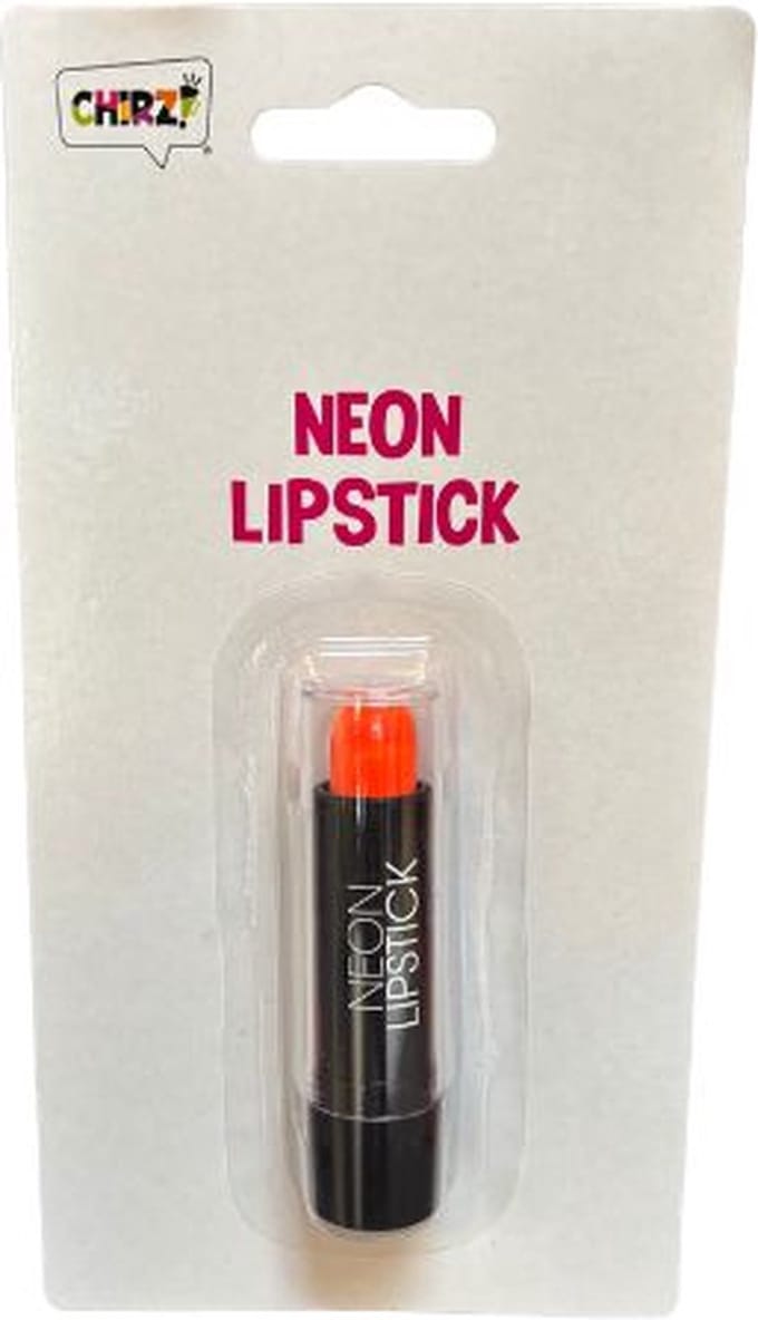 Lipstick - make-up - neon - oranje - 3.5 gram