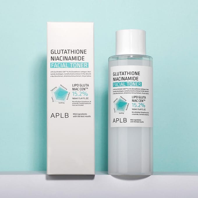 APLB Glutathion Niacinamide Gezichtstoner 160 ml #160ml 1PCS white