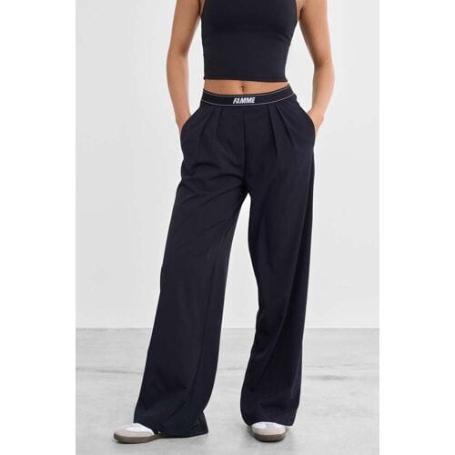 FAMME Suit-Up Broek Black S