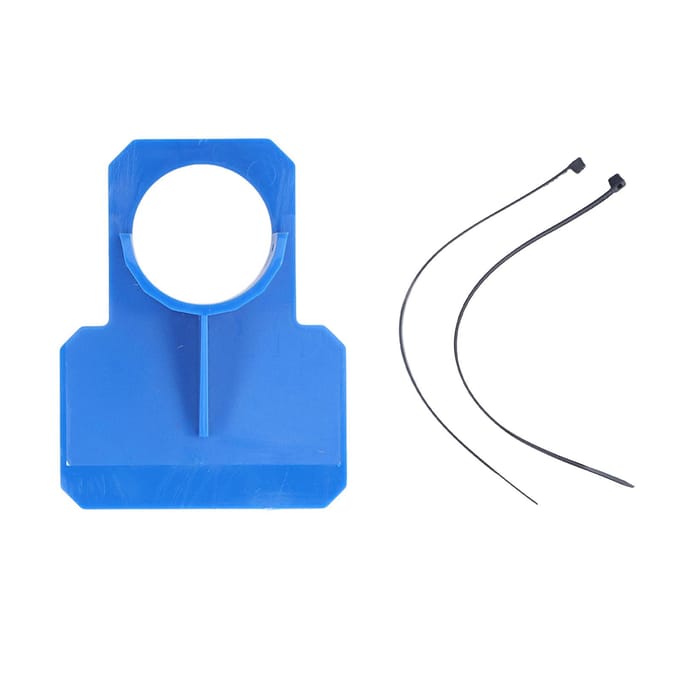 Support de tuyau de piscine en ABS durable et facile à installer, support de montage pour tuyau d'eau, piscine blue