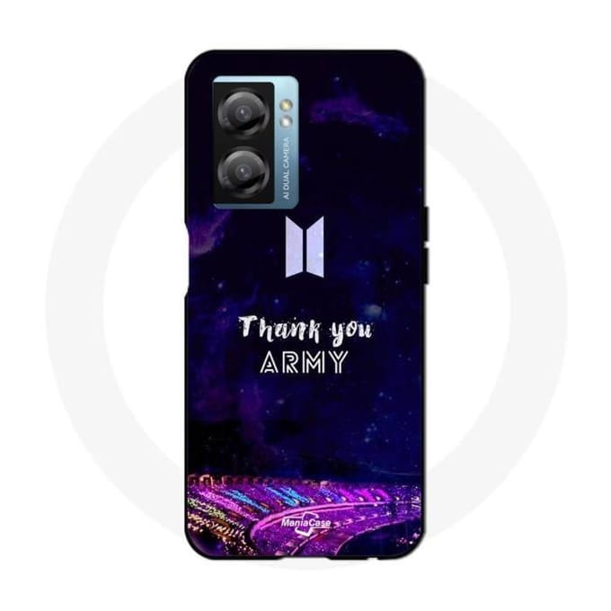 Oppo A77 5G hoesje BTS legergroep BTS koning van K-pop