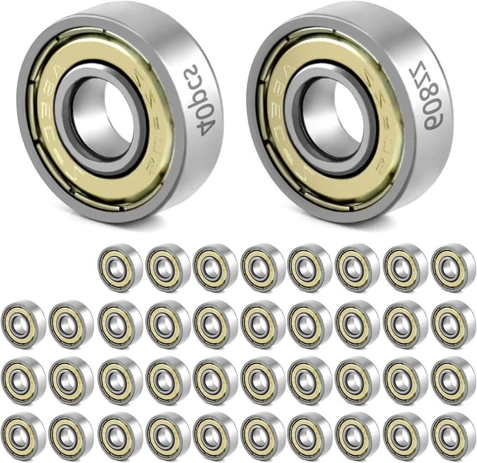 20 stuks mini kogellagers voor skateboards en inline skates 8x22x7mm