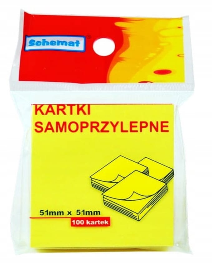 Schema Post-it Notities 51x51mm - 100 Vel