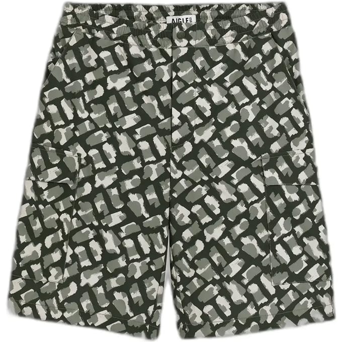 Korte camouflage waterdichte cargo Aigle