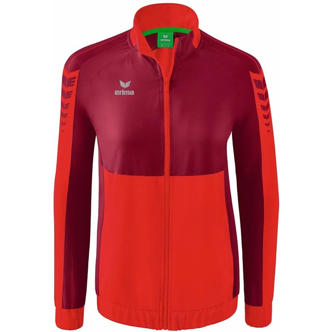Erima Six Wings Presentatiejack Dames - Bordeaux / Rood | Maat: 40