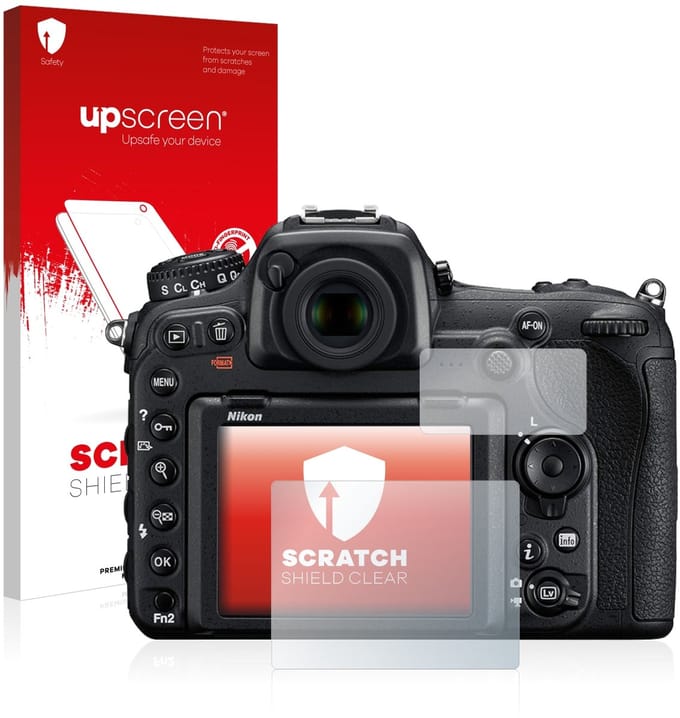 upscreen - Screenprotector voor Nikon D500 - Folie Beschermfolie transparant